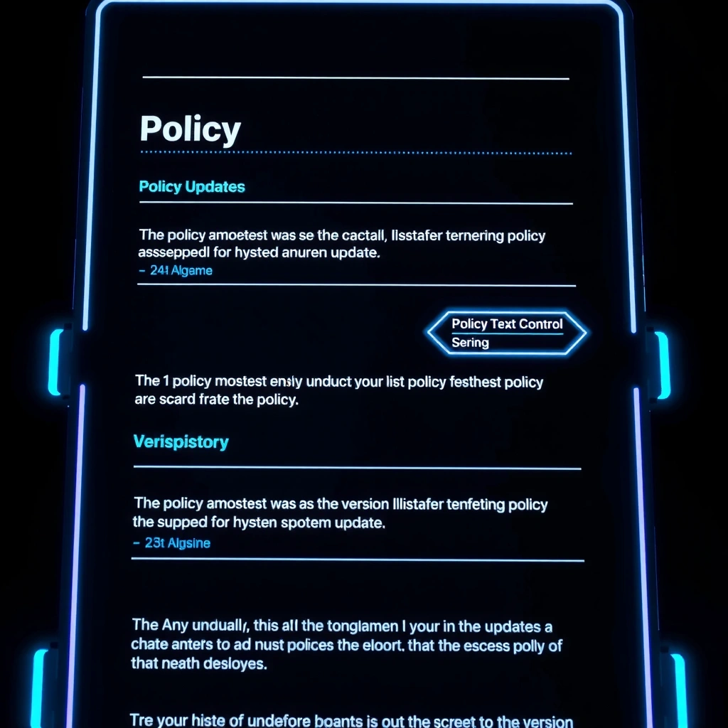 Ilustración de actualizaciones de política digital