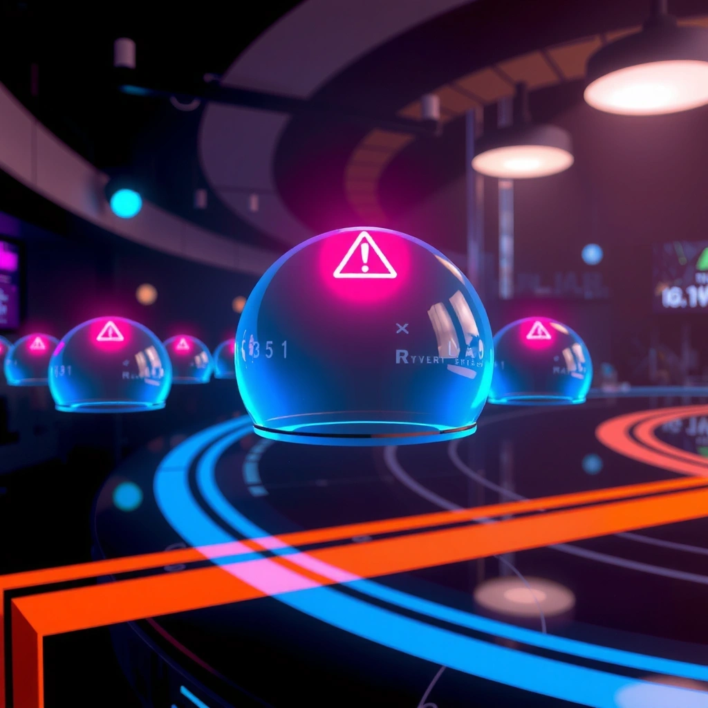 Sistema de alertas y notificaciones futuristas